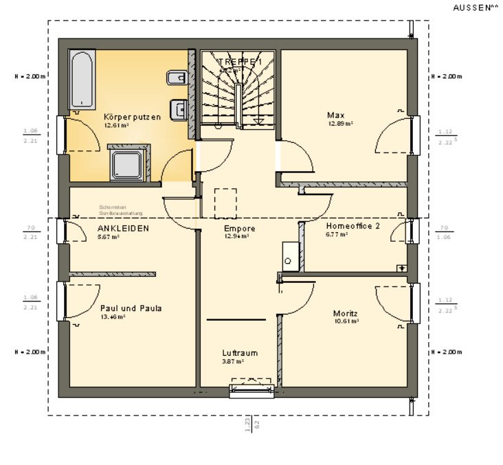 TRAUMHAUS FÜR FAMILIEN, DIE VIEL RAUM ZUM LEBEN BRAUCHEN! TEL. 01714863595  