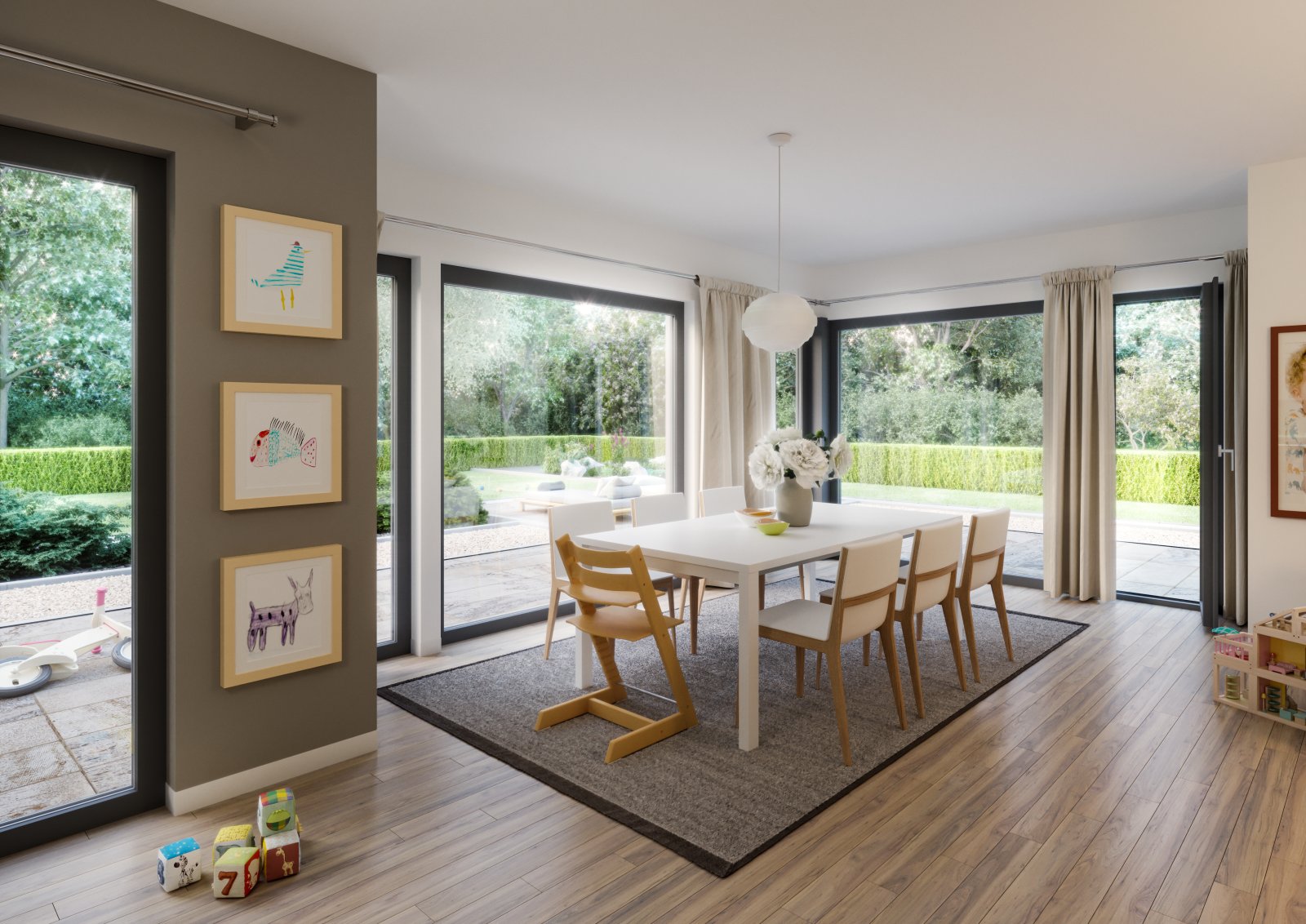 BAUEN SIE SICH IHR FAMILIENGLÜCK MIT KINDERLACHEN - IM EIGENEN HAUS!