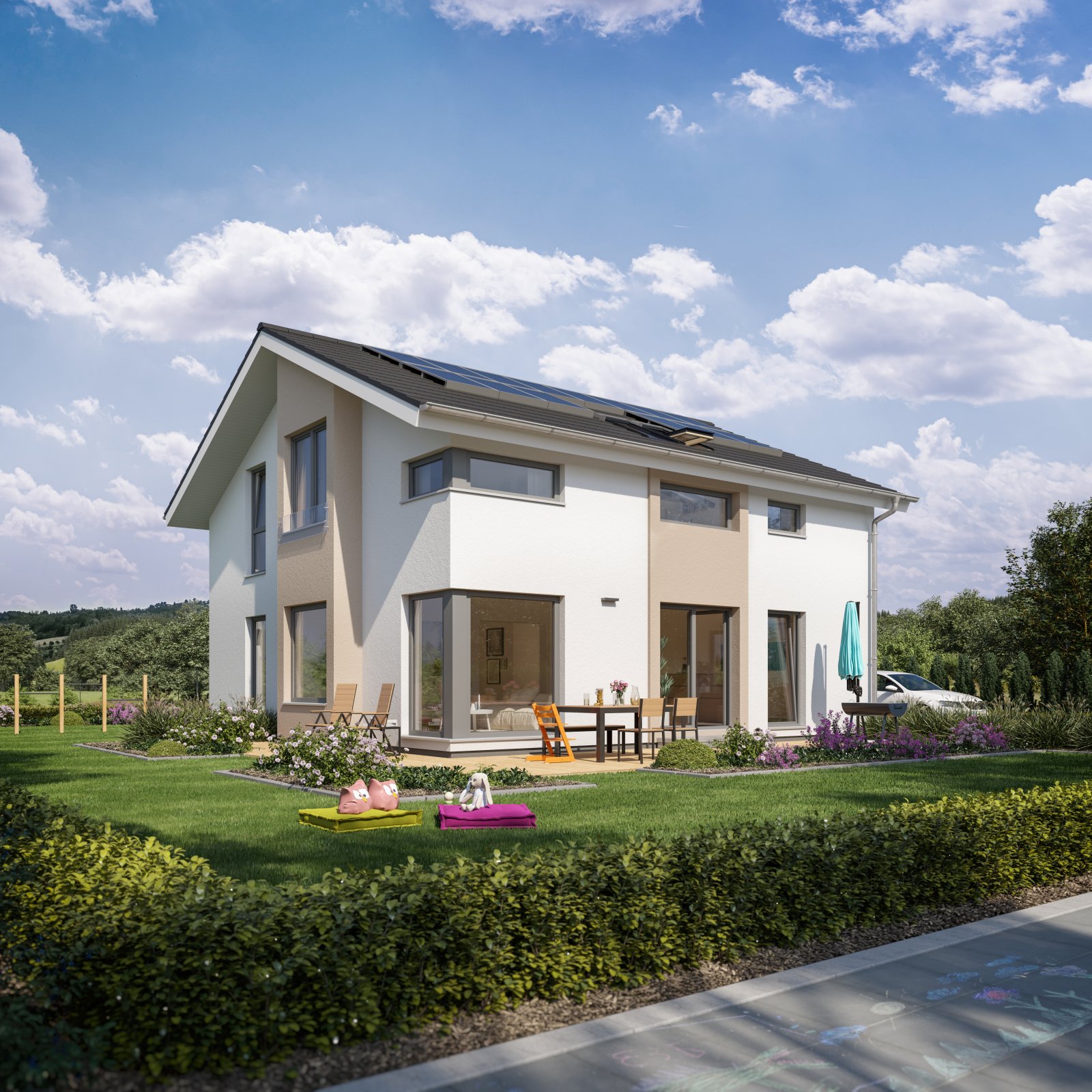DAS GIBTS NUR BEI UNS: SPAREN SIE BEIM HAUSBAU BIS ZU 260 € RATE MONATLICH! TEL. 01714863595