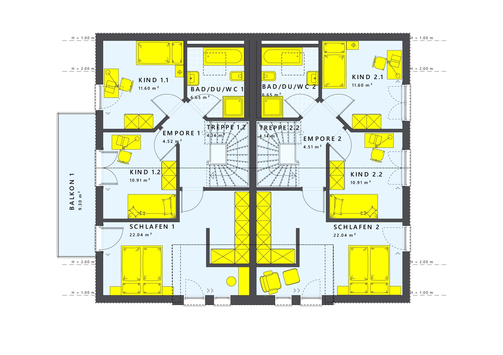 OMA UND OPA WOHNEN JETZT GLEICH NEBENAN - IN IHREM NEUEN DOPPELHAUS! TEL.: 01714863595