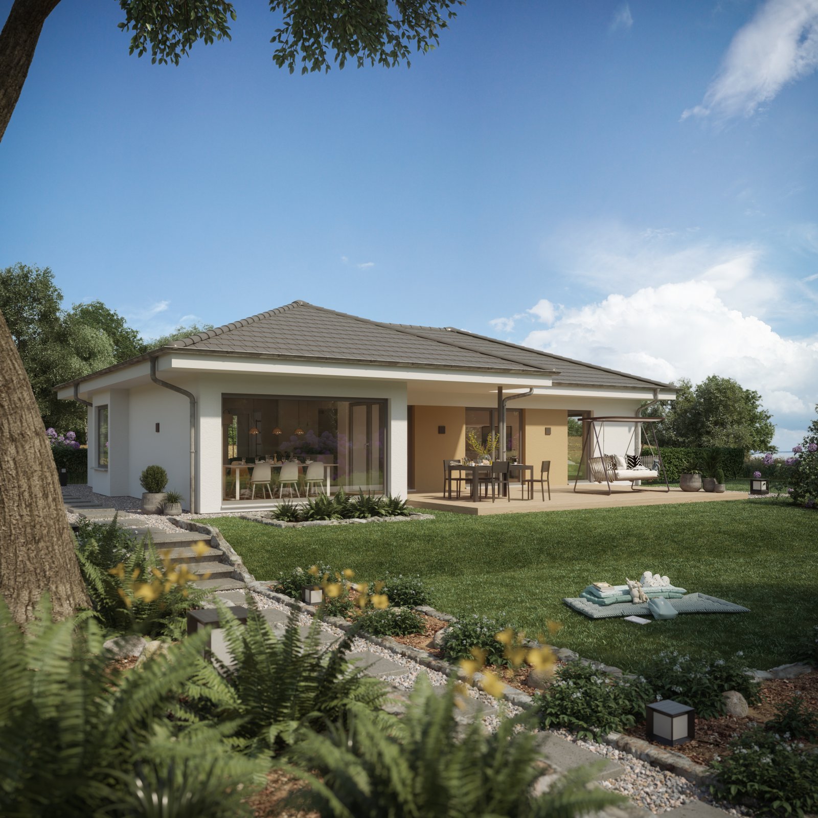 DAUERHAFT SICHER LEBEN - IN IHREM NEUEN BUNGALOW INKL. SICHERHEITSPAKET! TEL.: 01714863595