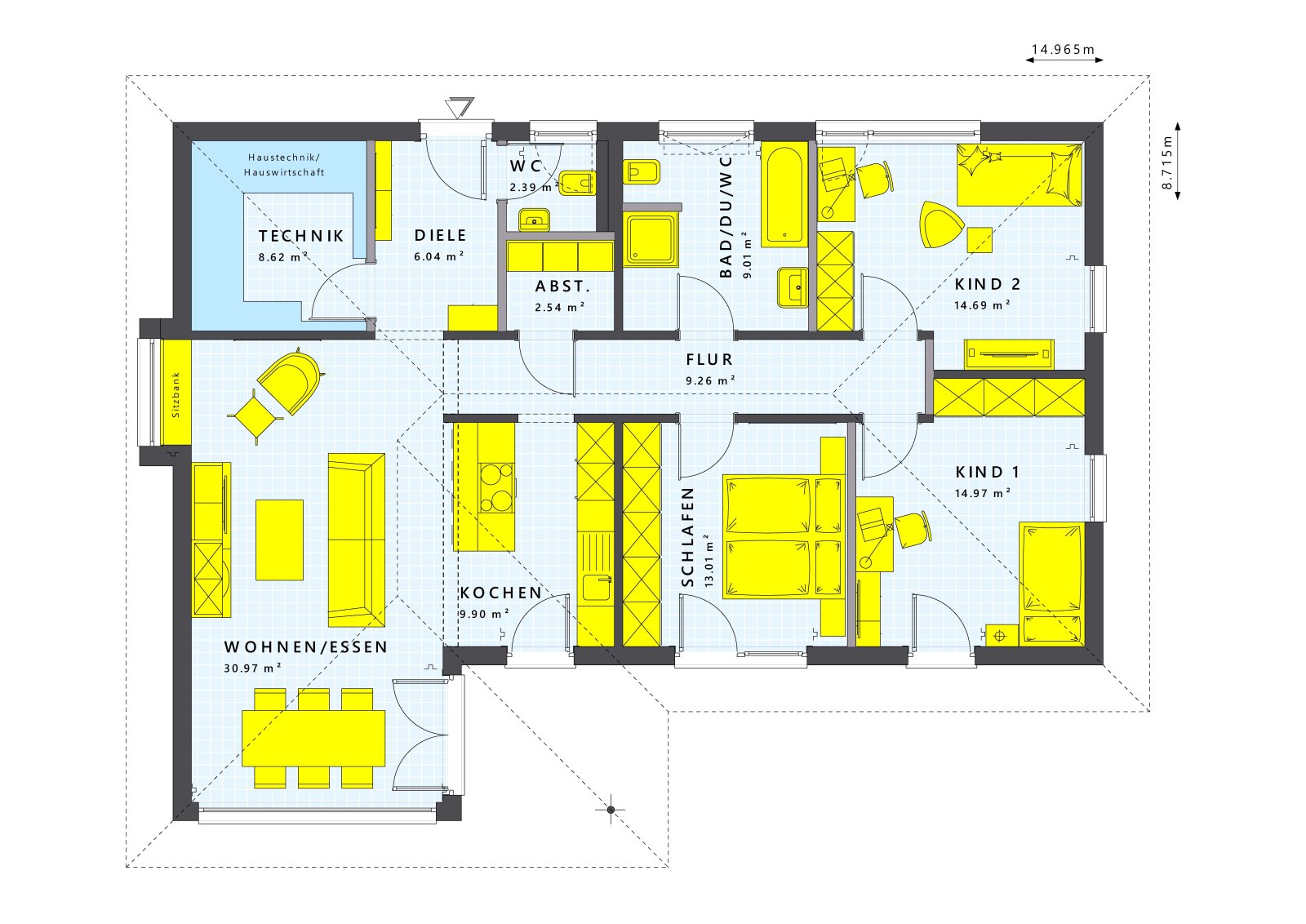 DAUERHAFT SICHER LEBEN - IN IHREM NEUEN BUNGALOW INKL. SICHERHEITSPAKET! TEL.: 01714863595