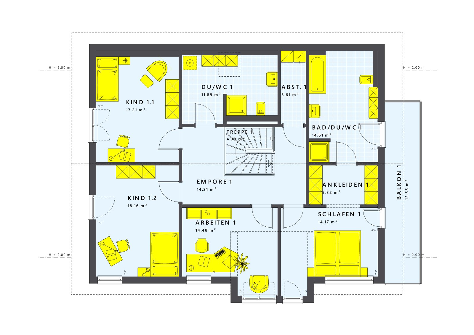 großzügiges Dachgeschoss für Ihre Familie 