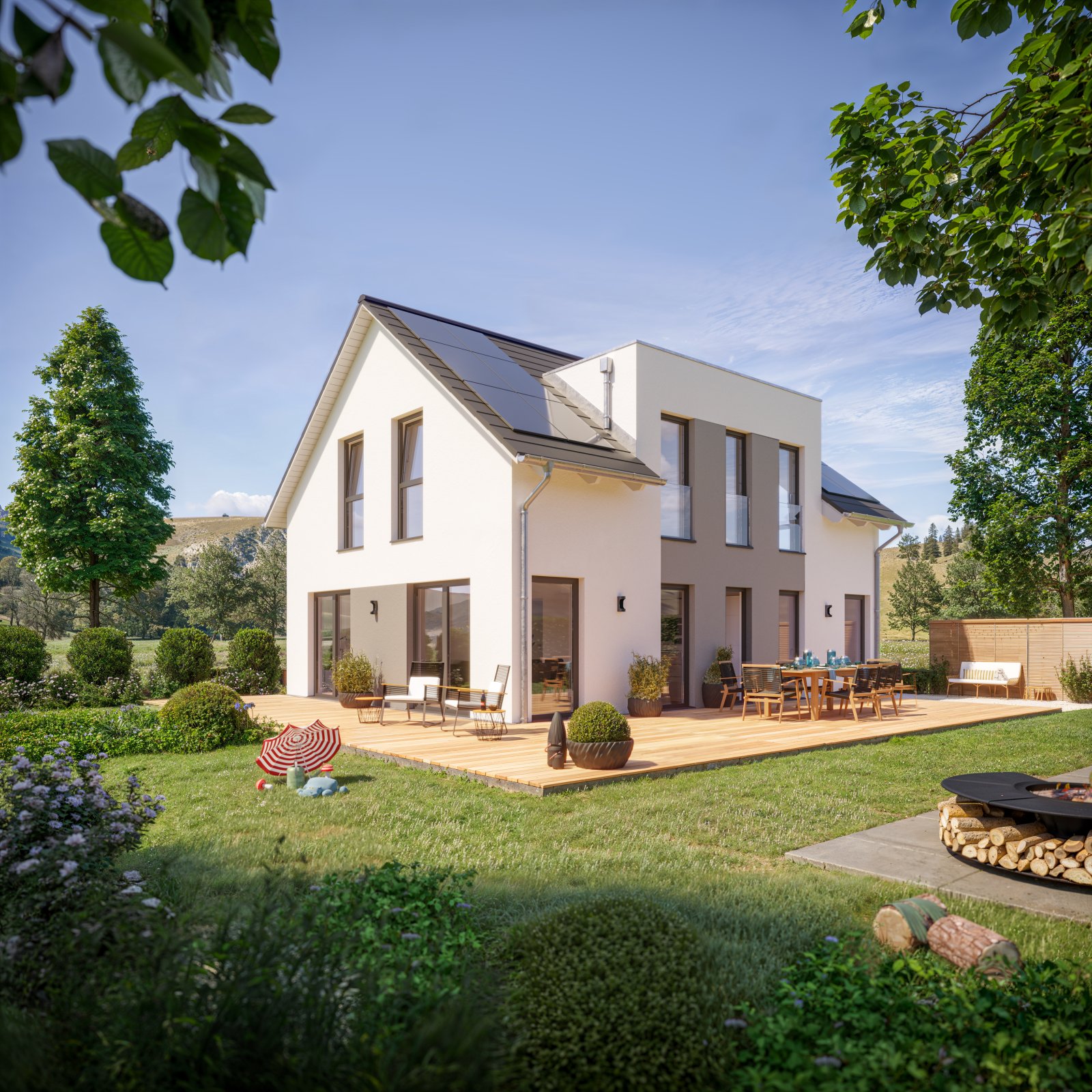 Neukirchen/Erzgebirge: LASSEN SIE SICH MORGENS VON VOGELGEZWITSCHER WECKEN - IM NEUEN HAUS AM WALD! TEL. 01714863595   