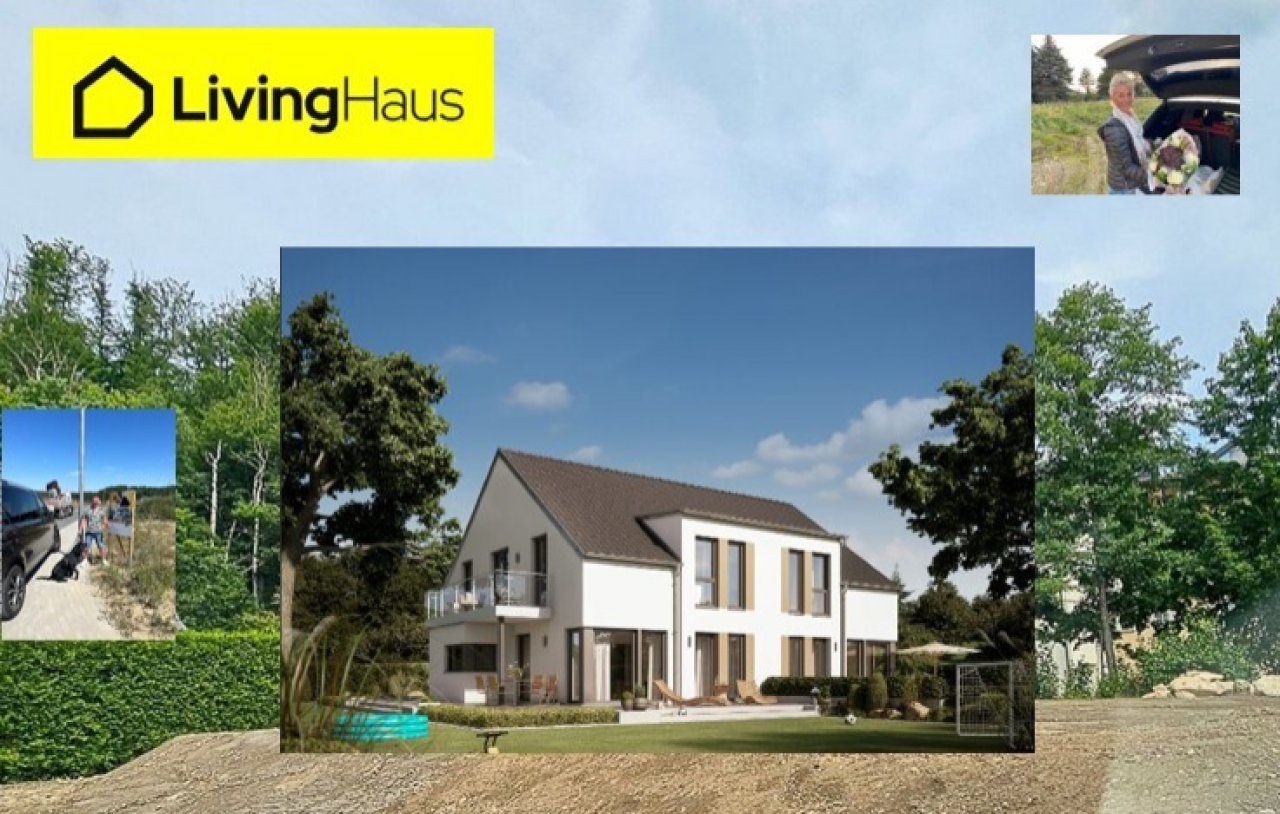 Doppelhaus für doppeltes Famiilienglück