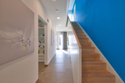 gerade Treppe nach Oben...