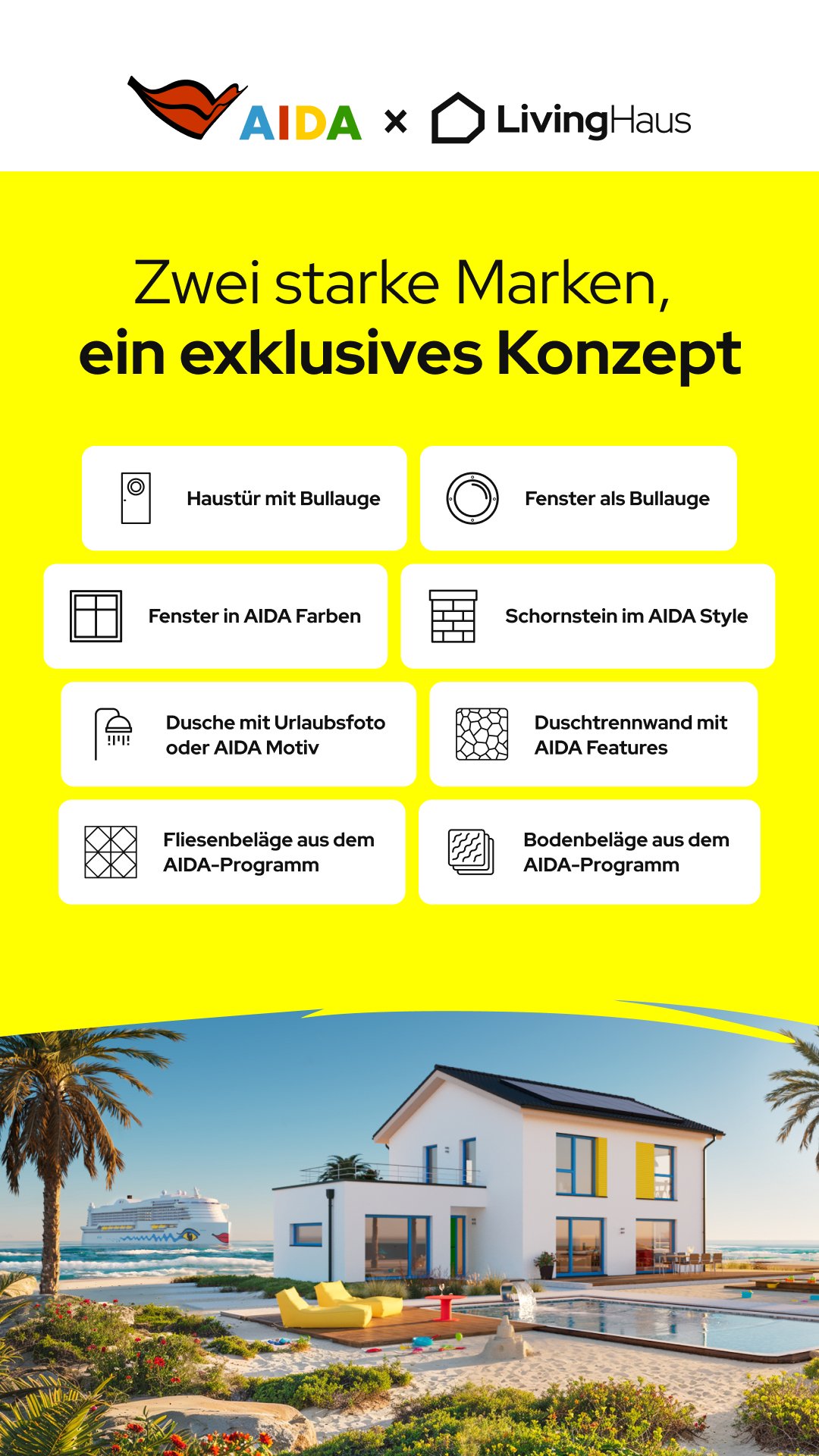 Ihr Traumzuhause wie im Traumurlaub auf der AIDA Ihr Traumzuhause wie im Traumurlaub auf der AIDA