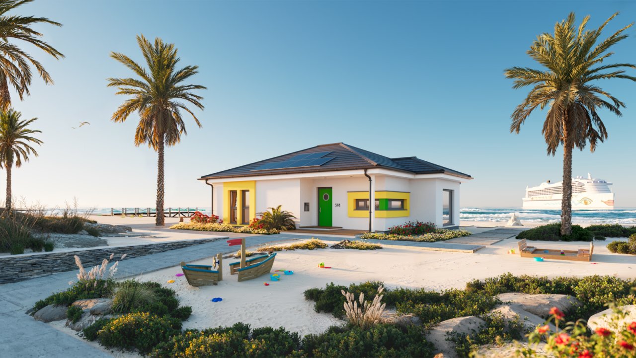 Ihr Bungalow mit AIDA-Feeling Ihr Bungalow mit AIDA-Feeling