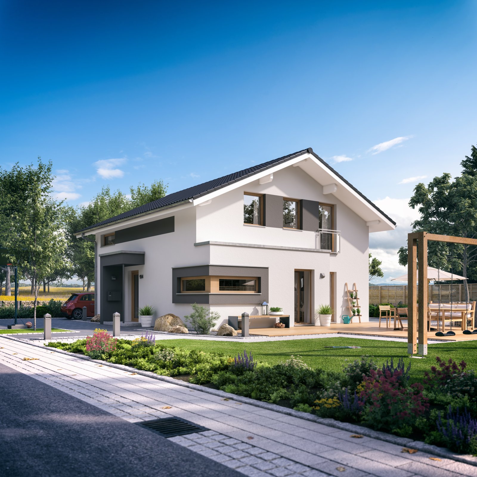 Außenansicht Traumhaus Außenansicht Traumhaus