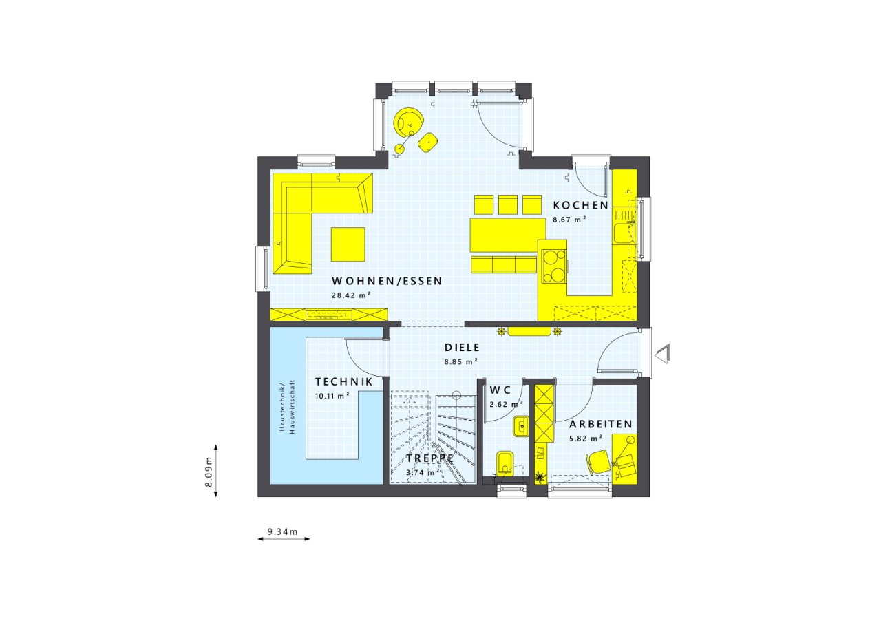 Grundriss Erdgeschoss Grundriss Erdgeschoss