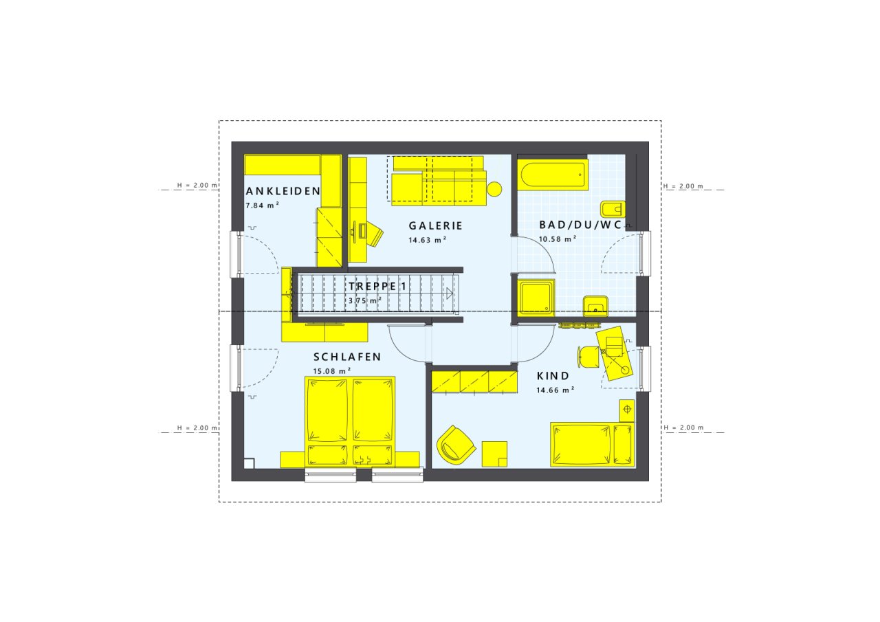 Grundriss Dachgeschoss