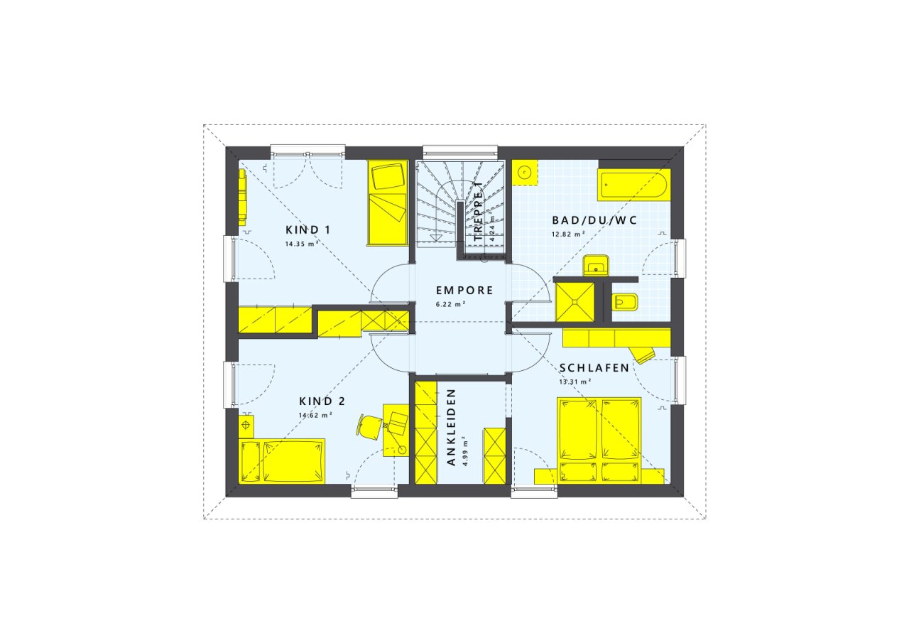 Grundriss Obergeschoss Grundriss Obergeschoss