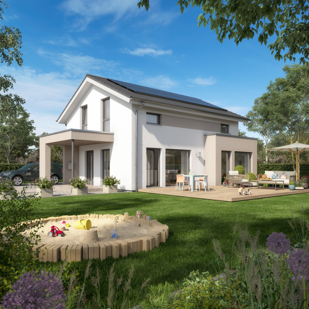 Glücksgefühle beim Nach-Hause-Kommen Glücksgefühle beim Nach-Hause-Kommen