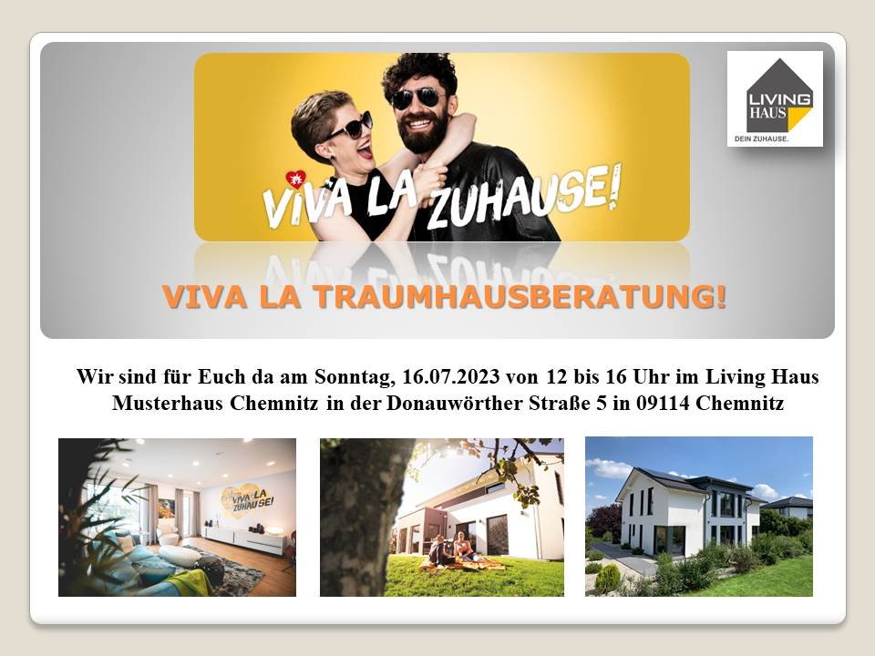 VIVA LA TRAUMHAUSBERATUNG! Aktion Juli VIVA LA TRAUMHAUSBERATUNG! Aktion Juli