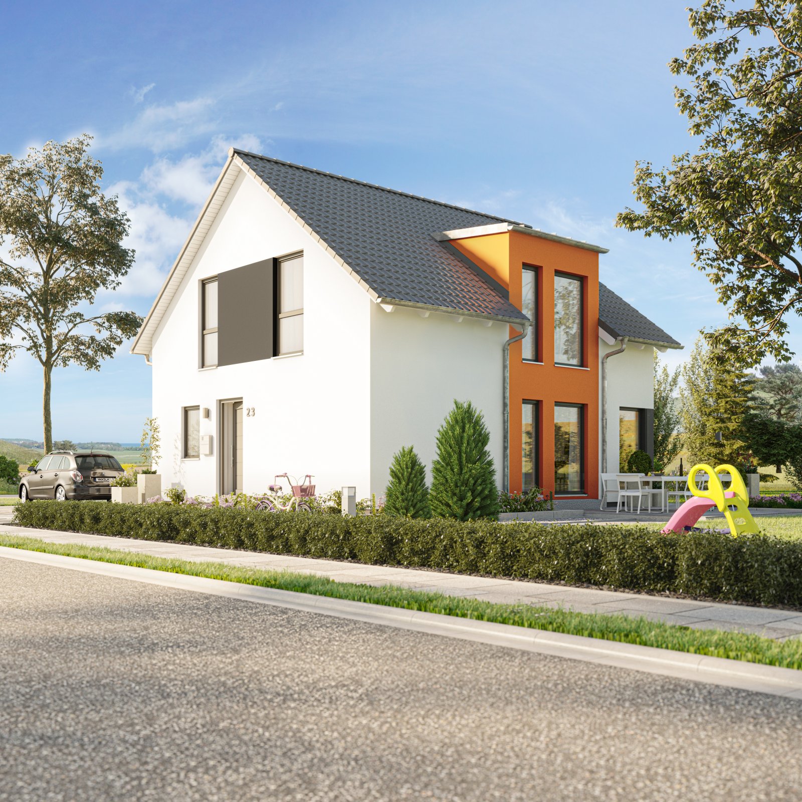 Familienglück im eigenen Haus Familienglück im eigenen Haus